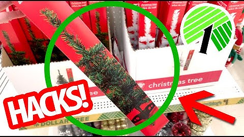 Grab $1 Mini-Trees From the Dollar Store for these UNBELIEVABLE HACKS!🎄CHEAP Christmas Decorations!