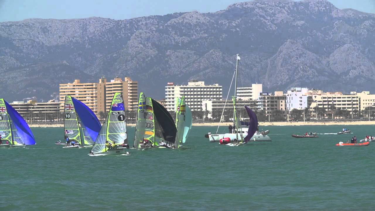 2014 Palma World Cup - 49er - Final Day Race 2