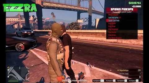 GTA 5 PC Mod Menu Online 1.32 - RipTide Force v1.7