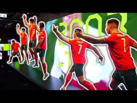 Cristiano Ronaldo museum opens in Hong Kong! | HUGE CROWDS but fans disappointed he didn&#039;t attend