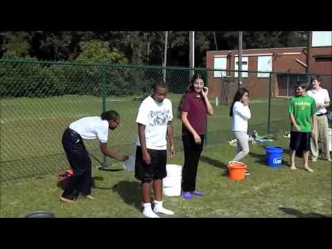 Ellerbe Middle School Does the Ice Bucket Challenge