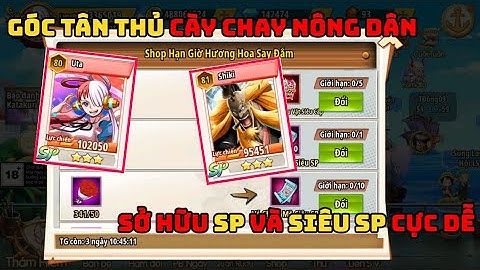 Thế Giới Hải Tặc #59: Bí Kíp Giúp AE Nông Dân Cày Chay Kiếm Tài Nguyên Không Thọt  P1