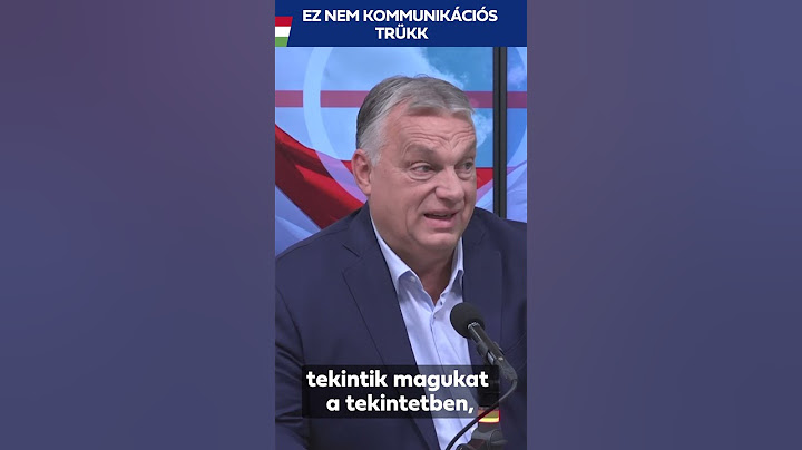 Észnél kell lenni, ez nem kommunikációs trükk! Orbán Viktor a háború legfrissebb fejleményeiről.