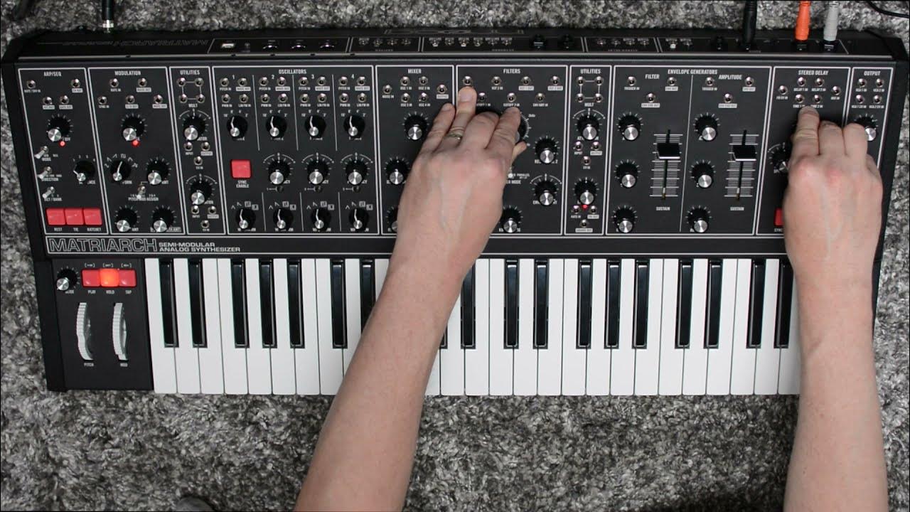 Moog Matriarch "Patch Dispatch" YouTube