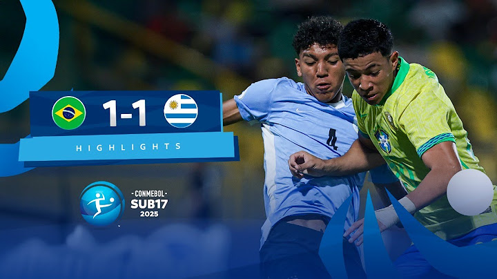 BRASIL vs. URUGUAY [1-1] | RESUMEN | CONMEBOL SUB17 | FASE DE GRUPOS