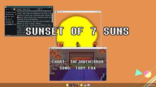 Toby Fox - Sunset of Seven Suns | Rhythm Doctor Custom Level