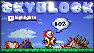 [Stream Cut] Terraria 1.4.5 - SkyBlock #2