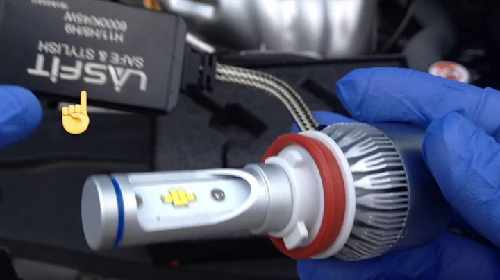 Camry Led Lasfit Low beams installation and review H11 2015-2017 (LE & SE)