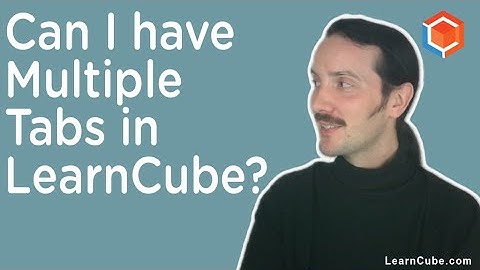 Using Tabs on LearnCube