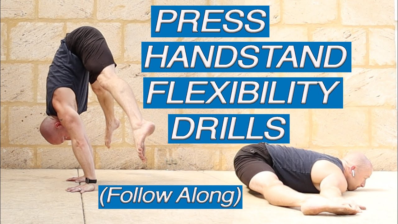 Press Handstand Flexibility Drills (Follow Along) - YouTube