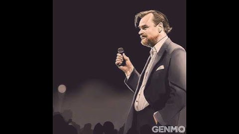 Christopher Nolan on stage imagined by AI #shorts #movie #director #animation #ai