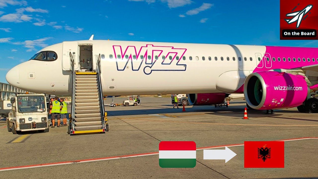 TRIP RIPORT|| Cool albanian flight! || Wizzair || Airbus A321 Neo || Budapest - Tirana