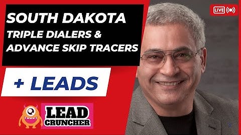Triple Line, Auto Dialer,  Predictive Dialer & Skip Tracing  Across South Dakota |  LeadCruncher.com