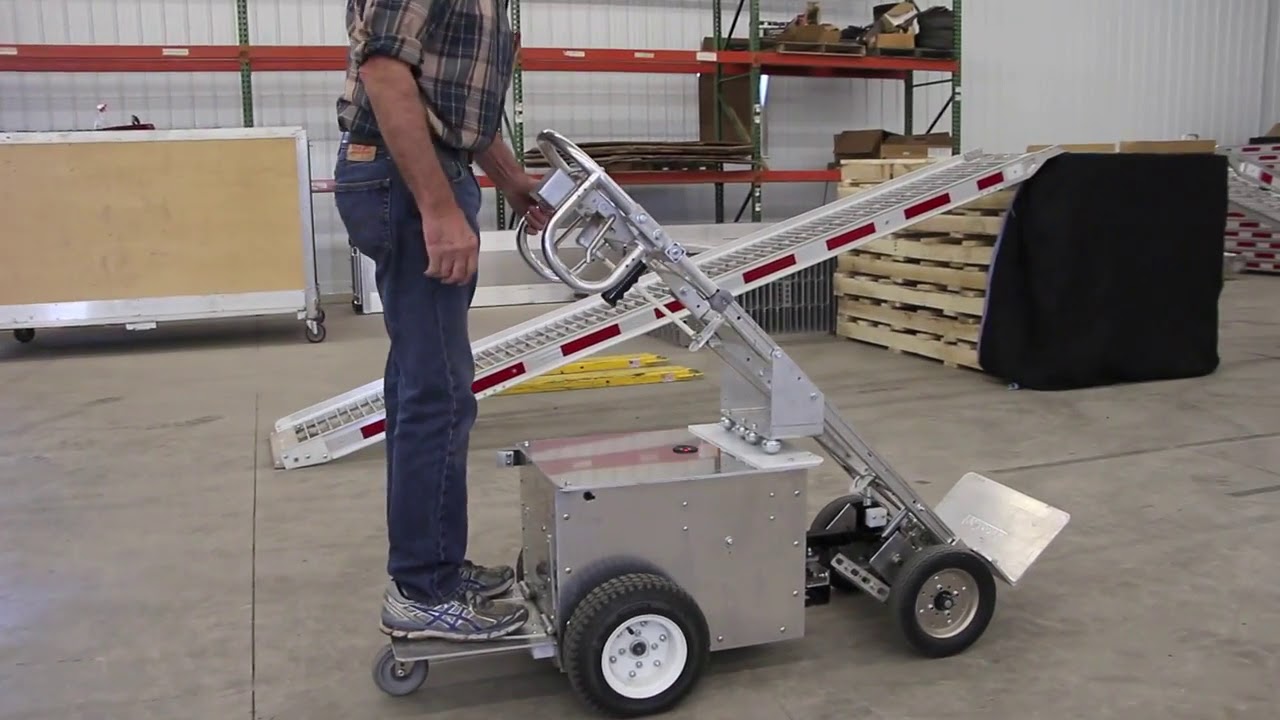 Motorized Hand Truck by WyseCarts YouTube