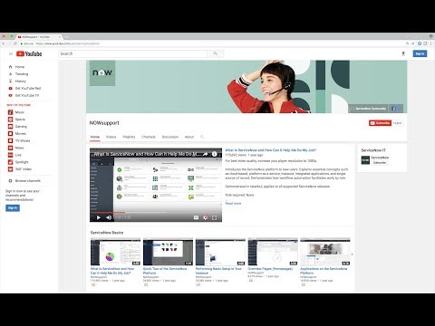 YouTube video