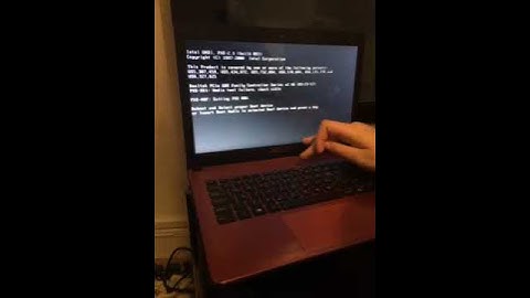 Asus laptop - Reboot and select proper boot device HELP!!