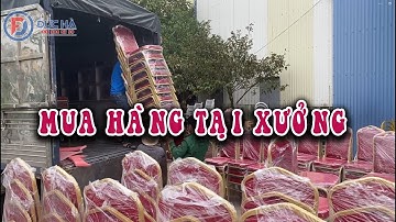Xuất xưởng ghế tựa banquet tại nhà máy Đức Hà