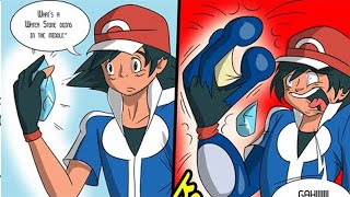 Pokemon_Greninja TF | Best TG TF Comics | Body Swap Full Tg & Tf TRANSFORMATION