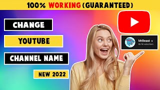 Secret Hacks: Change Your YouTube Channel Name on iPhone \& Android in 2023 !