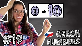 #19 | 🇨🇿 Learn CZECH numbers 0️⃣ ➤ 🔟