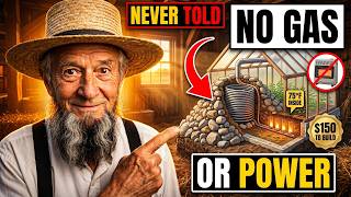 How Amish Heat a Greenhouse Without Gas or Electricity