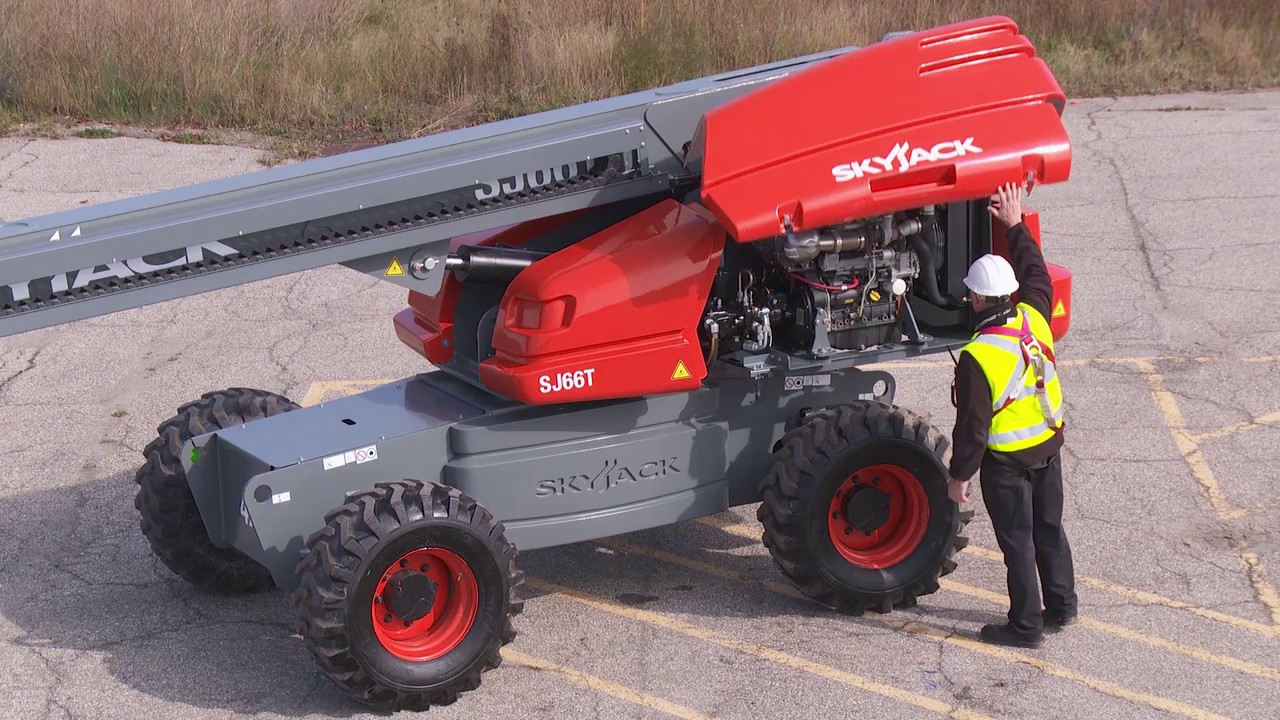 Skyjack Telescopic Boom Lift YouTube Skyjack Telescopic Boom Lift YouTube