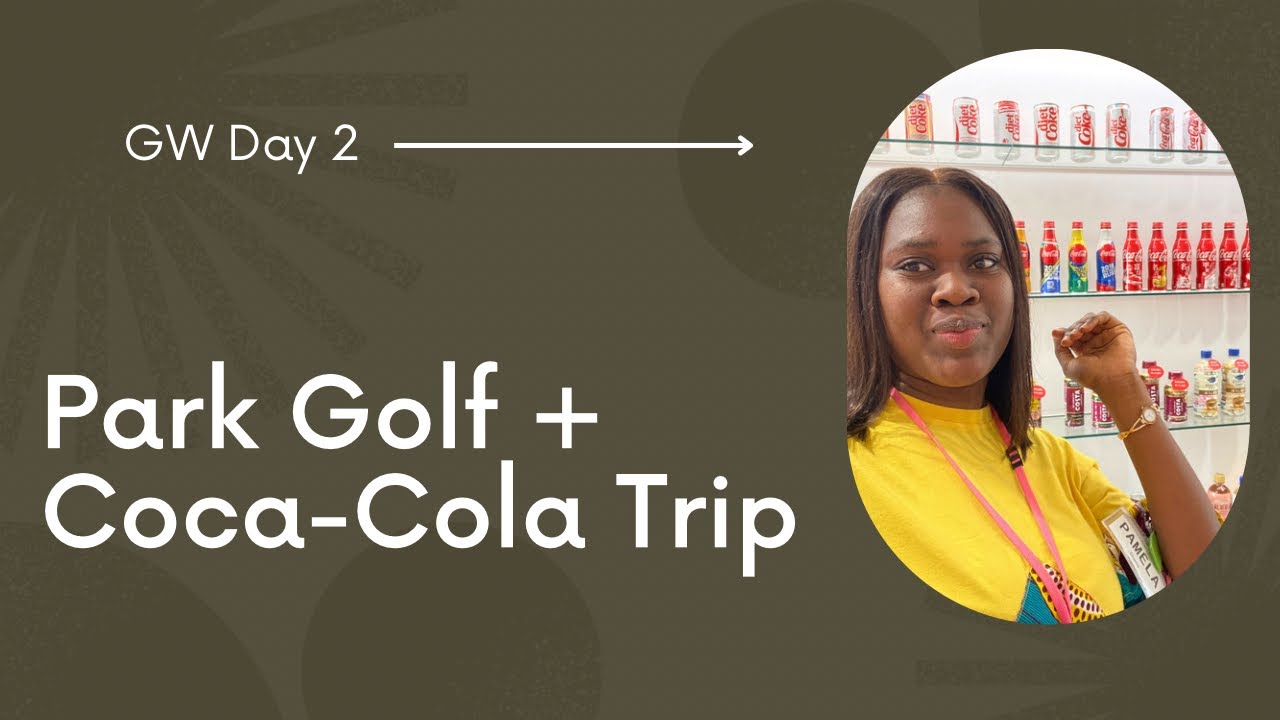 Park Golf + Coca-Cola Trip #japan #viral