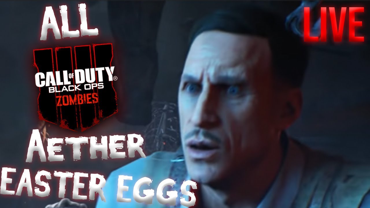 ALL BO4 Zombies Aether Easter Eggs in 2024! (BO4 Zombies Livestream) cod callofduty blackops4