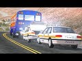 BeamNG Drive - CRAZY POLICE CHASES #1