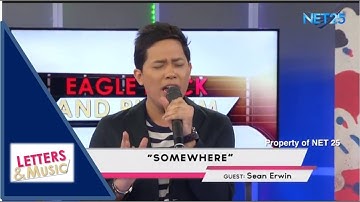 SEAN ERWIN - SOMEWHERE (NET25 LETTERS AND MUSIC)
