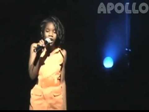 Alexa Byrd singing listen by beyonce at the Apollo...