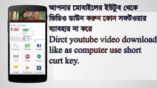 Use shirt cut key youtube video download on mobile. screenshot 5