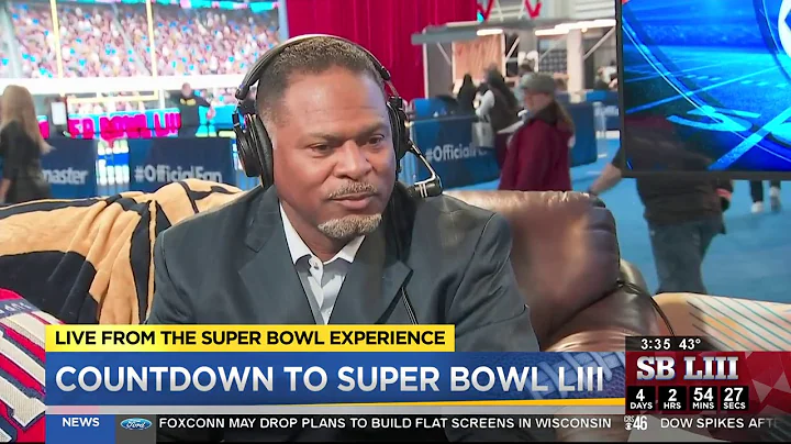Eric McMillan at Super Bowl Experience