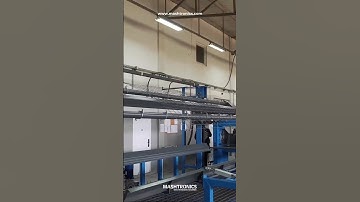 Overturning & Stacking Device for Welded Wire Mesh #weldedmesh #mesh #wiremesh #wiremeshmachine