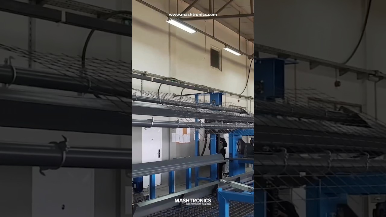 Overturning & Stacking Device for Welded Wire Mesh 