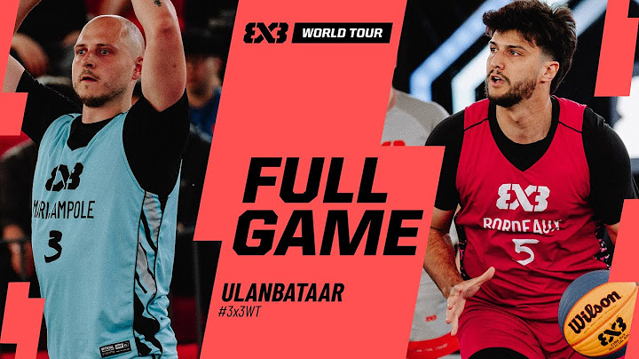 Marijampole MANTINGA 🇱🇹 vs Bordeaux 🇫🇷 | Full Pool Game | FIBA #3x3WTUlaanbaatar | 3x3 Basketball