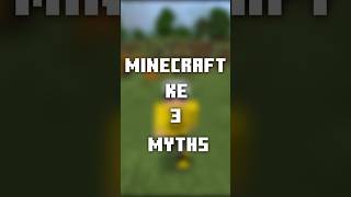 Minecraft 3 Myths Tested 🤯 | Minecraft pass or fail #minecraft #shorts #gaming #youtubeshorts