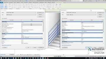 Hướng dẫn sử dụng Revit Architecture 2019 | Bài 54: Thêm một số thiết lập cho lan can