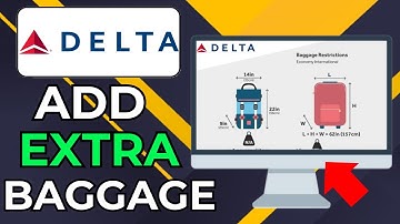 HOW TO ADD EXTRA BAGGAGE IN DELTA AIRLINES (2025) | BUY EXTRA BAGGAGE