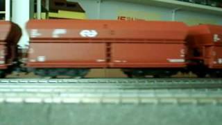 Marklin NS 1200 met set van 12 onderlossers