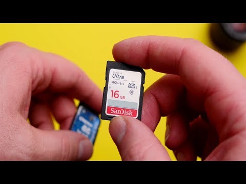 Выбираем SD карту памяти для камеры — для видео и для фото!