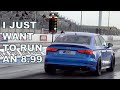 1000BHP AUDI RS3 RUNS 9.0 EVERY SINGLE RUN - I JUST WANT TO SEE AN 8.99