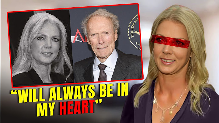 Clint Eastwood's Longtime Girlfriend, Christina Sandera, Dead at 61 " I will miss her very much"