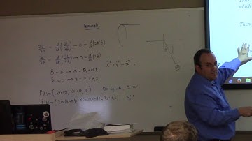 Advanced Calculus: variational calculus, 9-22-17, part 2