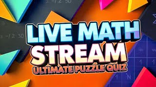 Live Math Problems and Puzzles | An interactive Math Quiz