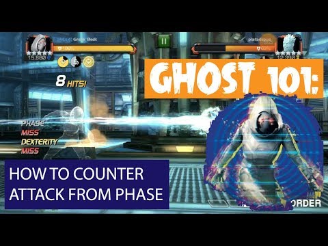 GHOST 101: How to counter attack from Phase Mode using Ghost MCOC ...
