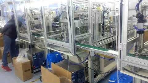 Fully Automatic Face masks machine with visual inspection for nose piece