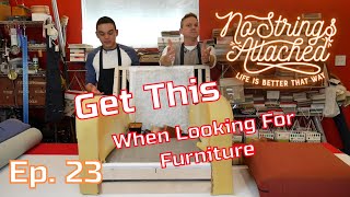 What To Look For When Getting Used Furniture - Thrifting Tips | Save My Assets