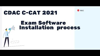 CDAC CCAT Exam Software installation Process screenshot 5