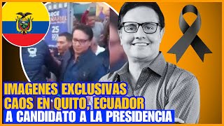 IMÁGENES EXCLUSIVAS  MATAN A CANDIDATO A LA PRESIDENCIA EN ECUADOR - Una Nueva Mañana EN VIVO 